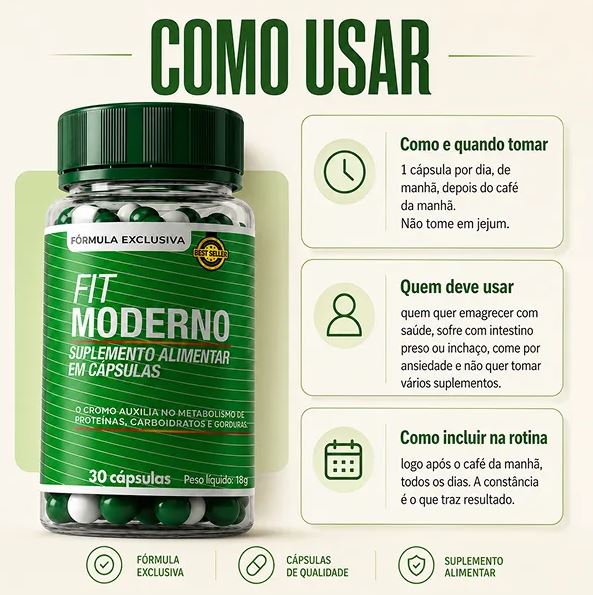 Como Tomar Fit Moderno?